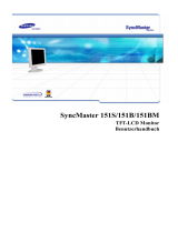 Samsung 151S Benutzerhandbuch