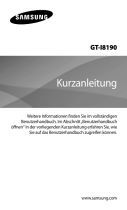 Samsung GT-I8190 Schnellstartanleitung
