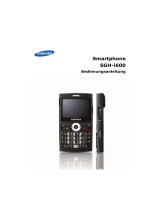 Samsung SGH-i600 Benutzerhandbuch