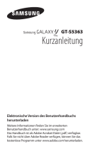 Samsung GT-S5363 Schnellstartanleitung
