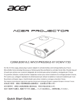 Acer C200 Benutzerhandbuch