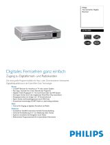 Philips DTR1000/00 Product Datasheet