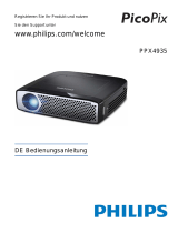Philips PPX 4935 Picopix Benutzerhandbuch