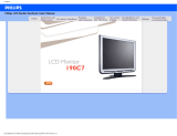 Philips 190C7FS/00 Benutzerhandbuch