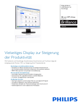 Philips 19S1SS/00 Product Datasheet