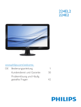 Philips 224E2SB/00 Benutzerhandbuch
