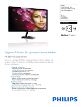 Philips 227E4LHAB/01 Product Datasheet