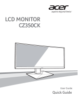 Acer CZ350CK Schnellstartanleitung