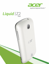 Acer Liquid Z2 Duo - Dual SIM Z120 Benutzerhandbuch