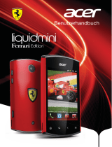 Acer Liquid mini Ferrari Benutzerhandbuch