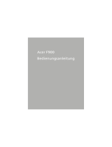 Acer F900 Benutzerhandbuch