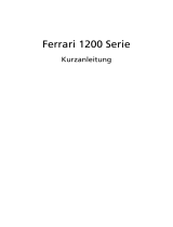 Acer Ferrari 1200 Schnellstartanleitung