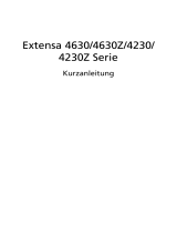 Acer Extensa 4630Z Schnellstartanleitung