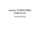 Acer Aspire 5740G Schnellstartanleitung