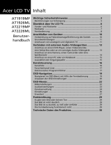 Acer AT2219MF Benutzerhandbuch