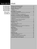 Acer M220HQMF Benutzerhandbuch