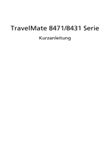 Acer TravelMate 8471 Schnellstartanleitung