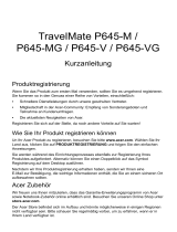 Acer TravelMate P645-VG Schnellstartanleitung