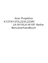 Acer K137i Benutzerhandbuch