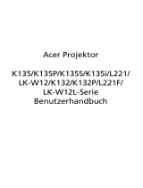 Acer K132P Benutzerhandbuch