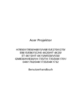 Acer H7850BD Benutzerhandbuch