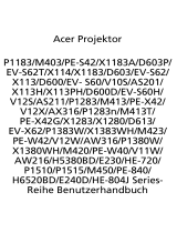 Acer P1515 Spezifikation
