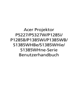 Acer P1385WB Benutzerhandbuch