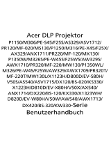 Acer P1350WL Benutzerhandbuch
