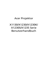 Acer X1230S Benutzerhandbuch
