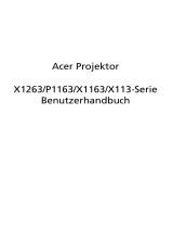 Acer X1163N Benutzerhandbuch