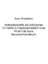 Acer S5301WM Benutzerhandbuch