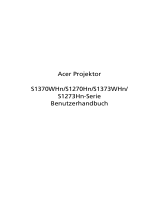 Acer S1370WHn Benutzerhandbuch