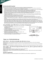 Acer P166HQL Schnellstartanleitung
