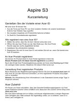 Acer Aspire S3-392 Schnellstartanleitung