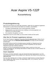 Acer Aspire V5-132 Schnellstartanleitung