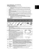 Acer V223PW Schnellstartanleitung