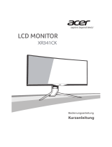 Acer XR341CK Schnellstartanleitung