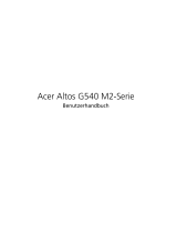 Acer Altos G540 M2 Benutzerhandbuch