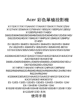 Acer X115H Benutzerhandbuch