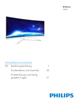 Philips 349X7FJEW Curved UltraWide LCD-scherm Benutzerhandbuch