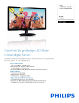 Philips 190V4LSB/00 Product Datasheet