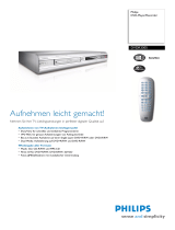 Philips DVDR3305/02 Product Datasheet