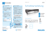Philips DVDR3432V/12 Schnellstartanleitung