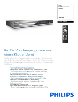 Philips DVDR3590H/31 Product Datasheet