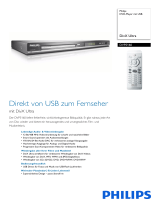 Philips DVP5160/12 Product Datasheet