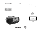 Philips AZ1220/00C Benutzerhandbuch