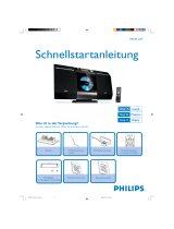 Philips MCM277/12 Schnellstartanleitung