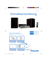 Philips MCM177/12 Schnellstartanleitung