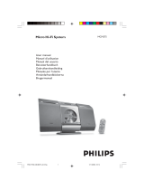Philips MCM275/12 Benutzerhandbuch