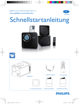 Philips DCM105/12 Schnellstartanleitung